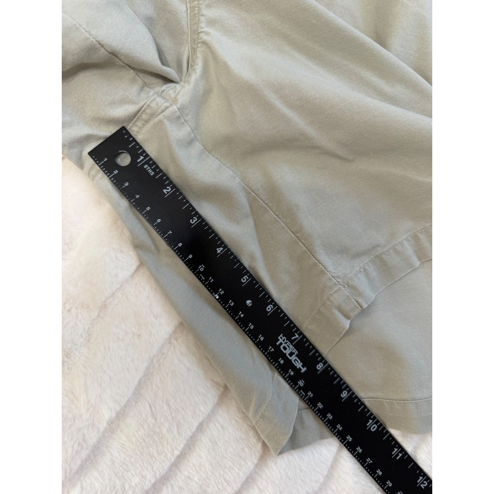 Columbia Mens Tan Khaki Cargo Shorts Pleated Side Elastic Vintage Utility Dad 40 - Picture 7 of 13